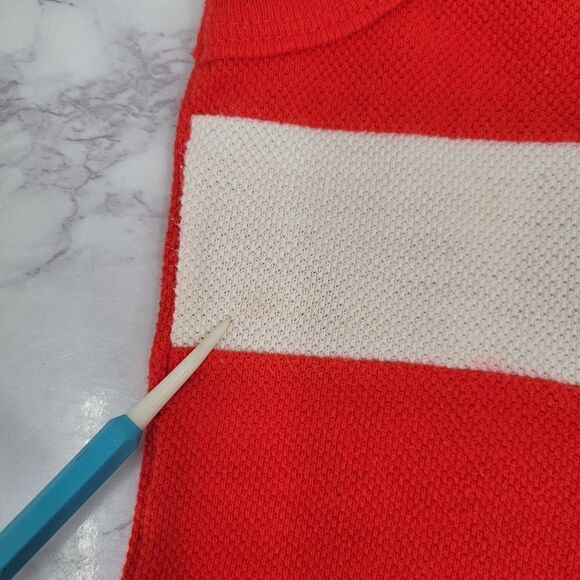 Buster Brown Vintage Sporty Jon Jon Short Overalls "Jogger" Red and White - Picture 5 of 12